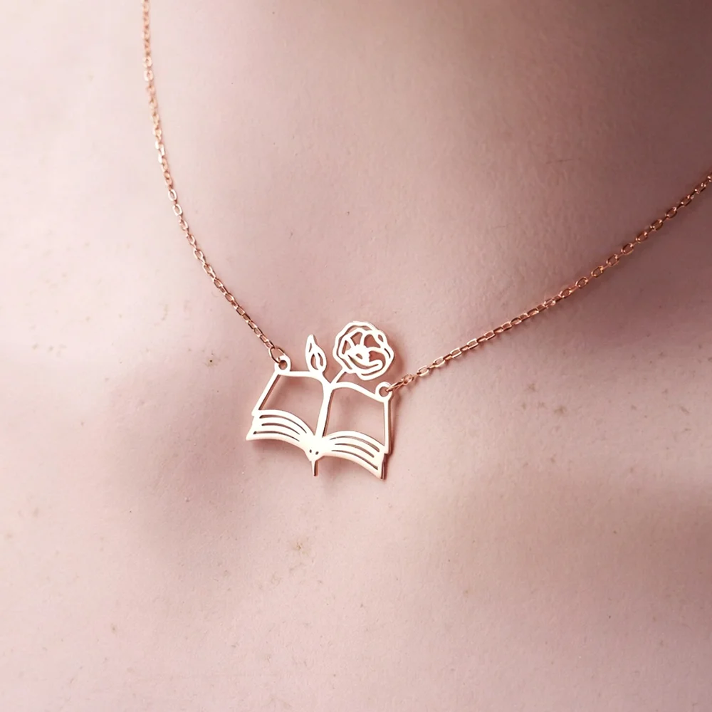 Op maat gemaakte ketting met e - Birth Flower Necklace recensie en prijs