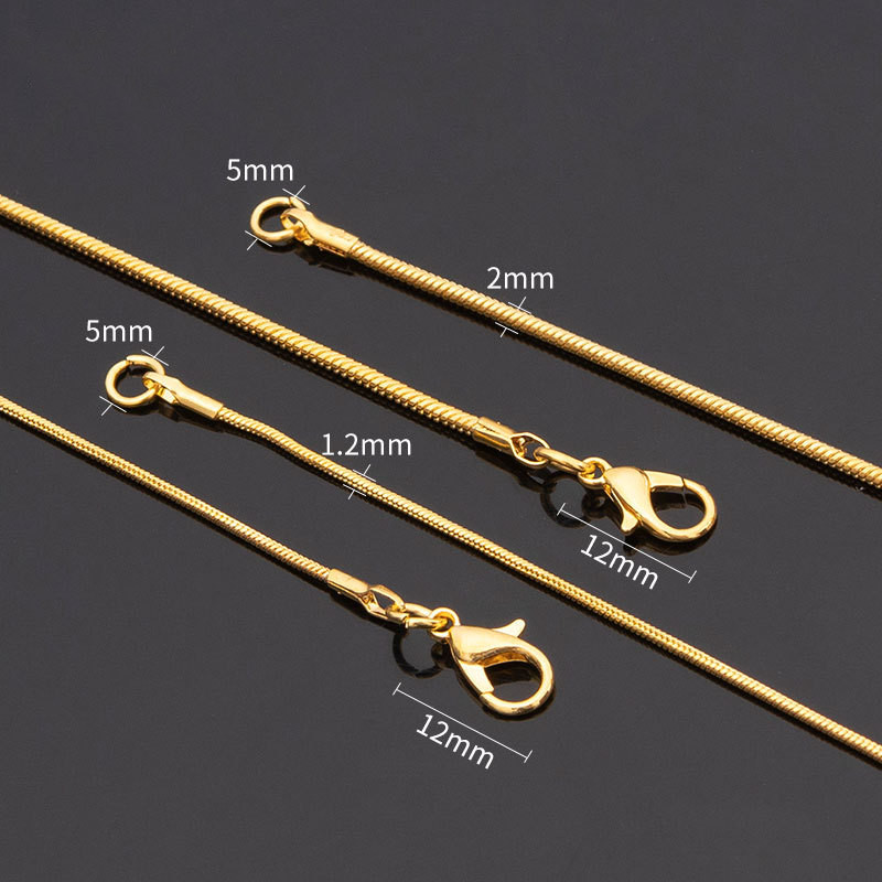 Vintage Gouden Kleur Rvs Snake - Birth Flower Necklace recensie en prijs