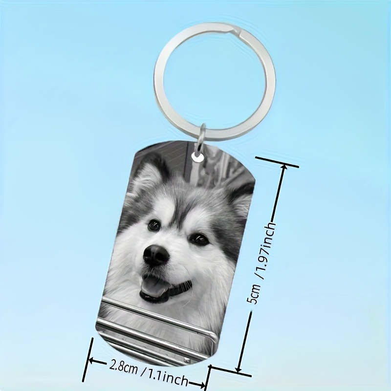 Aangepaste foto sleutelhanger  - Initial Ring Custom recensie en prijs