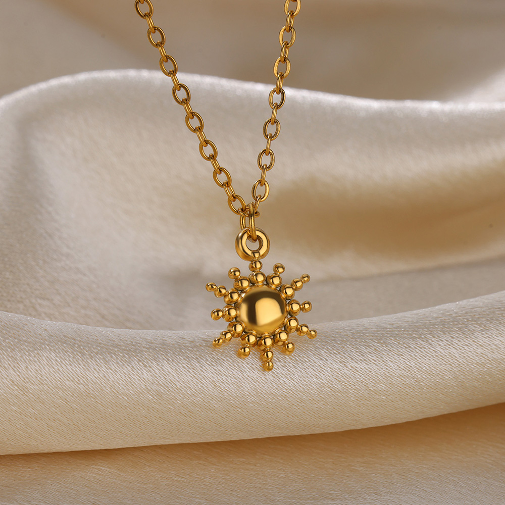 Rvs Geometrische Ketting Voor  - Birth Flower Necklace recensie en prijs
