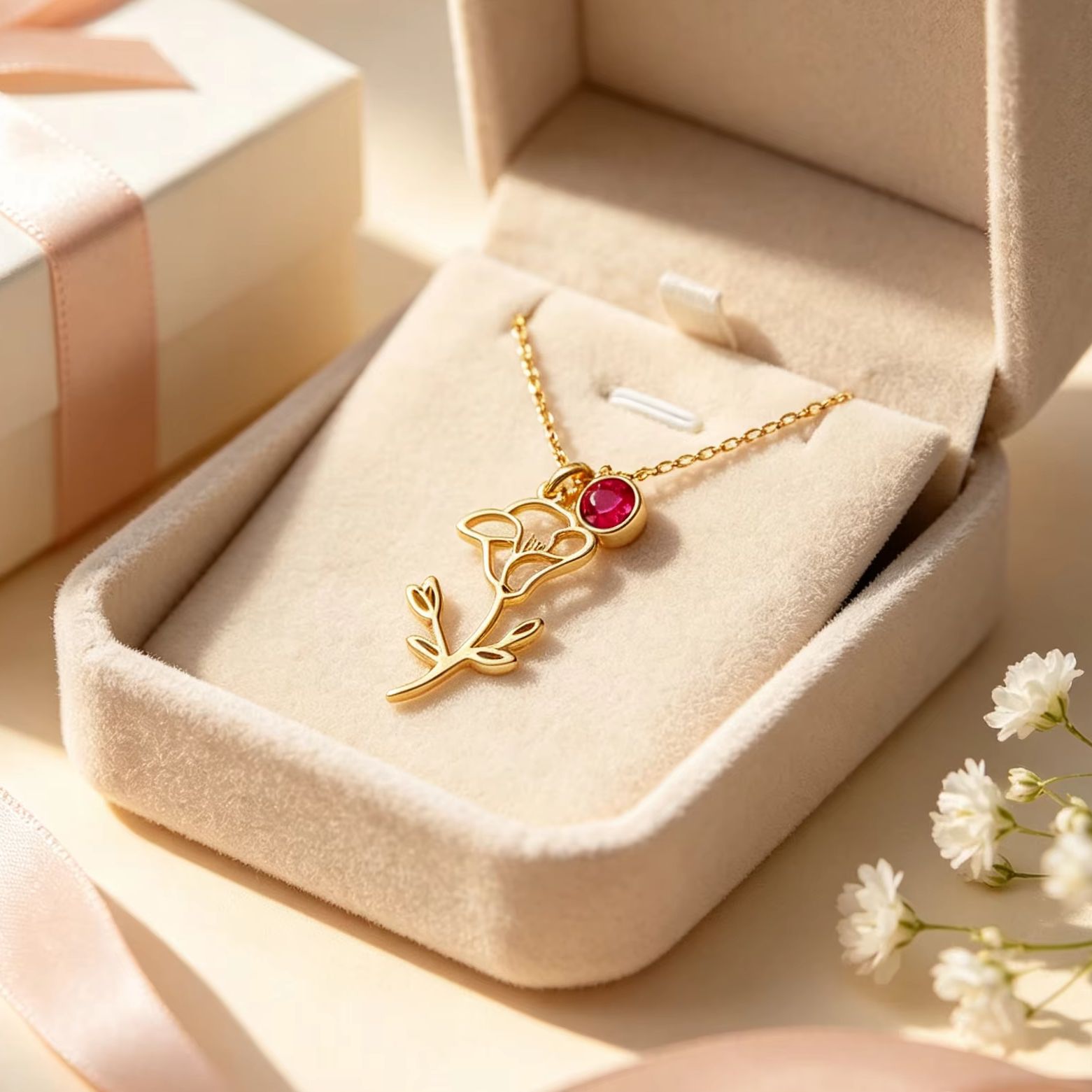 Gepersonaliseerde geboortemaan - Birth Flower Necklace recensie en prijs